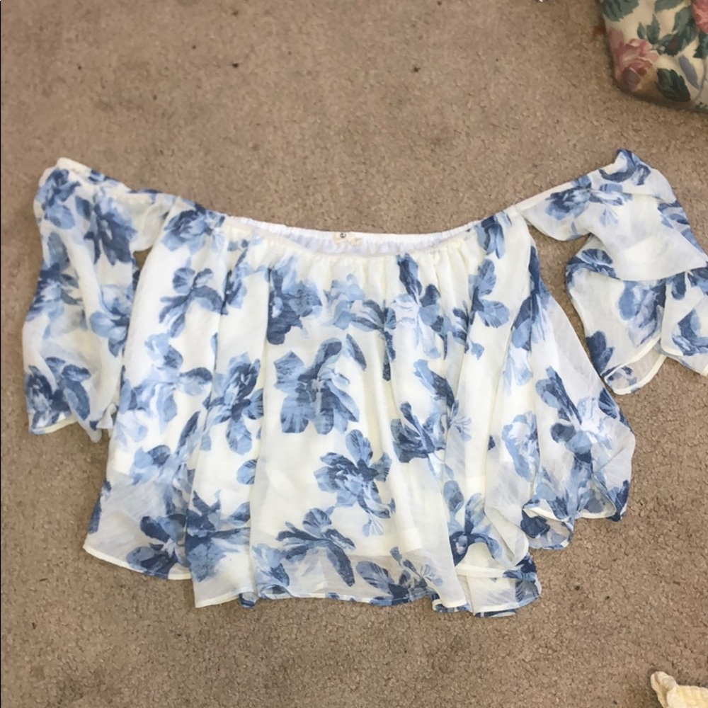 Off the shoulder tank top